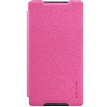 Xperia Z5 Compact dėklas rausvas "Nillkin" Sparkle
